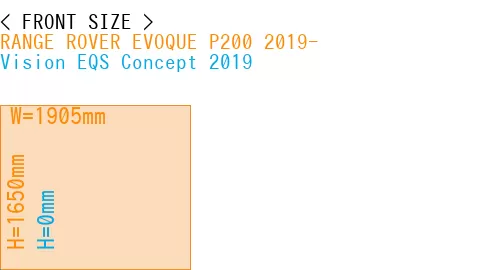 #RANGE ROVER EVOQUE P200 2019- + Vision EQS Concept 2019